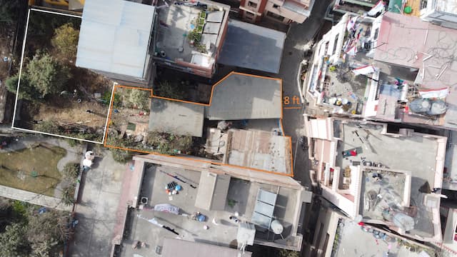 Residential land on sale at Swoyambhu 