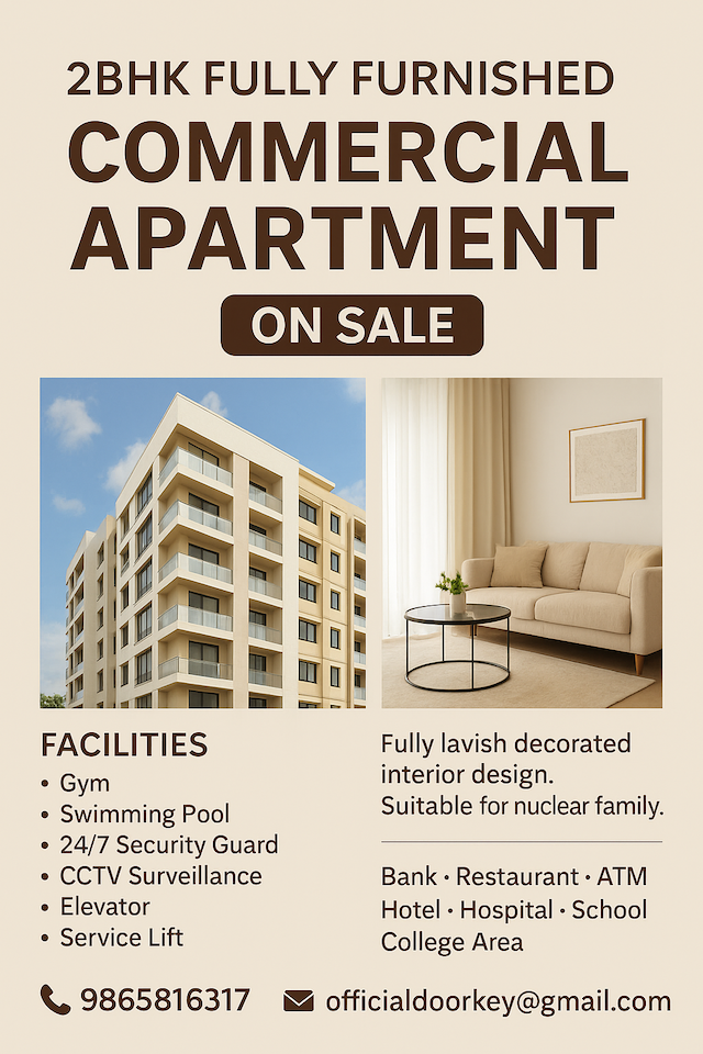 2 BHK Apartment for Sale