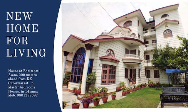 Bungalow for rent in Bhaisepati Awas