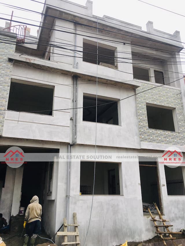 Under construction house on sale at Dhapakhel 