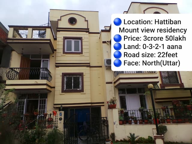 House on sale at Mount View Residency, Hattiban