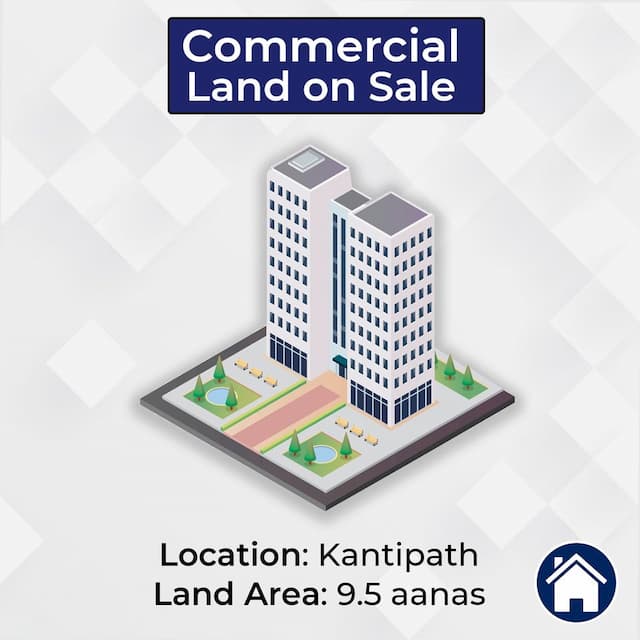 Commercial land on sale at Kantipath